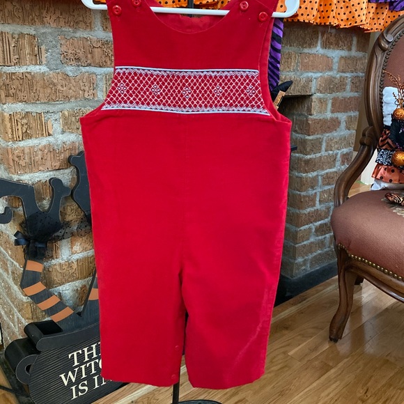 Le Za Me Smocked Infant Boys Longall 18M - Picture 9 of 9